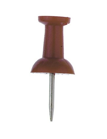 Push pins Alco rouge boîte 40 pièces