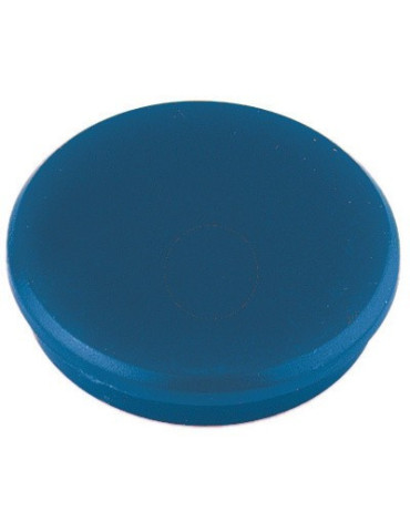 Aimant Alco 32mm bleu foncé blister de 4 pièces