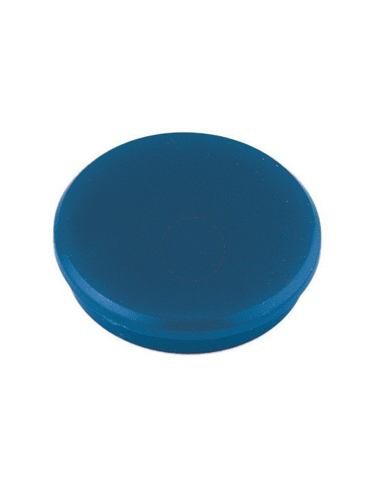 magneet Alco 32mm rond blister à 4 stuks donkerblauw
