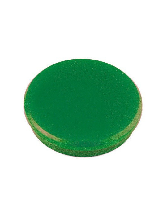 Aimant Alco 32mm vert blister de 4 pièces