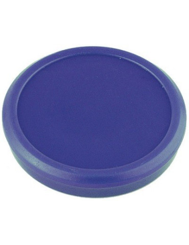 Aimant Alco 40mm rond bleu foncé boîte. 10 pièces