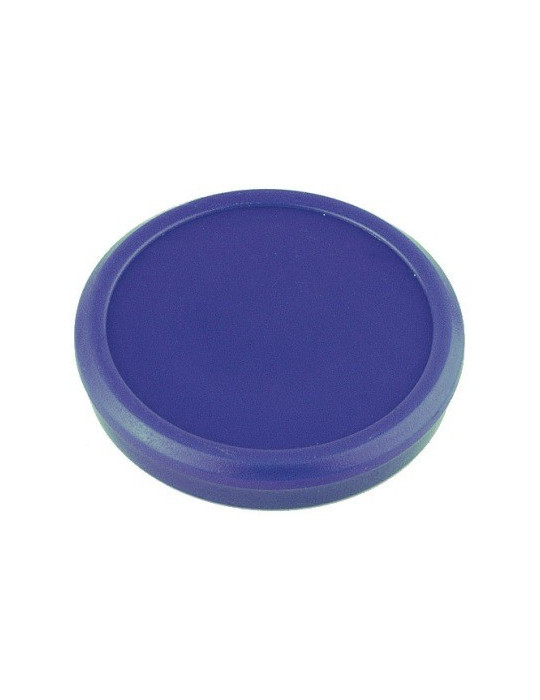 magneet Alco 40mm rond doos a 10 stuks donkerblauw