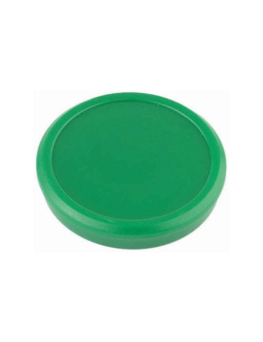 magneet Alco 40mm rond blister a 2 stuks donkergroen