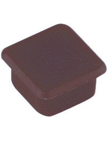 magneet Alco 13x13mm doos a 10 stuks zwart