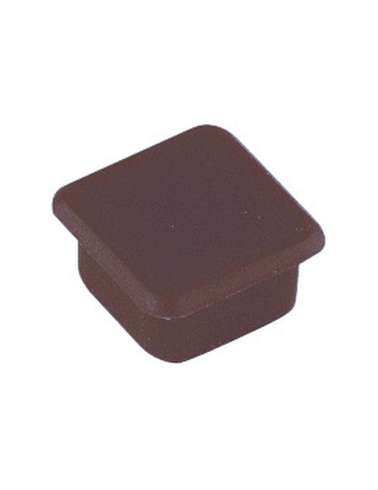 magneet Alco 13x13mm doos a 10 stuks zwart