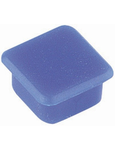 Aimant Alco 13x13mm bleu 10 pièces