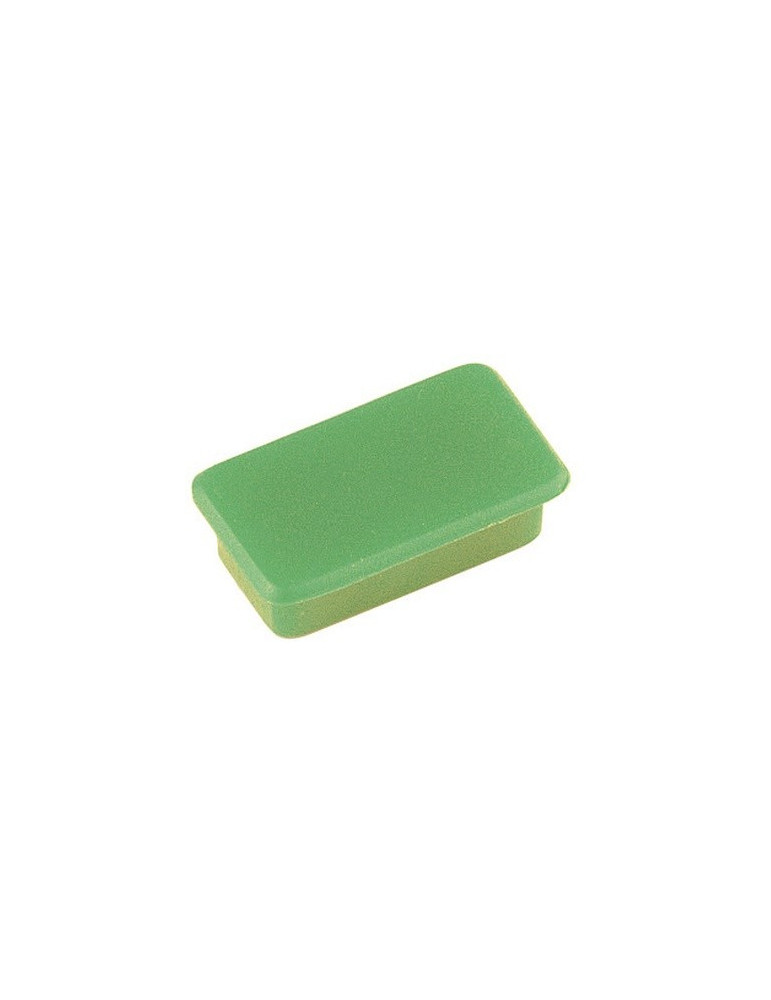 Aimant Alco 13x24mm vert 10pièces