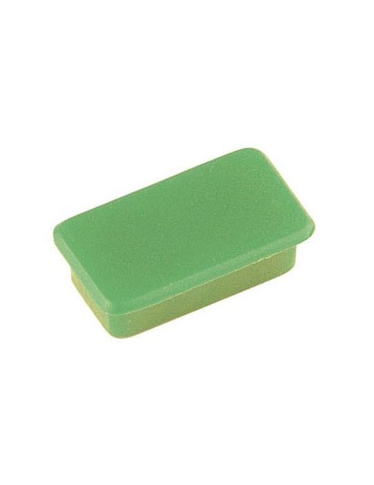 Aimant Alco 13x24mm vert 10pièces