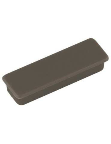 Aimant Alco 13x40mm noir 10pièces