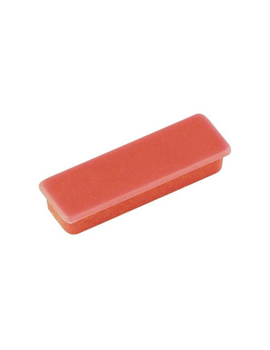 magneet Alco 13x40mm doos a 10 stuks rood