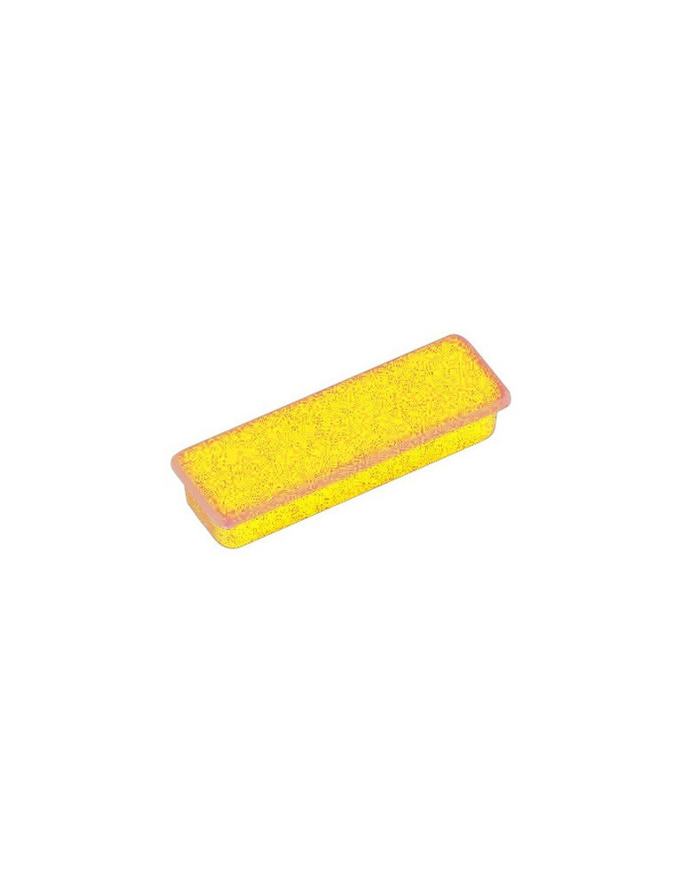 Aimant Alco 13x40mm jaune 10pièces