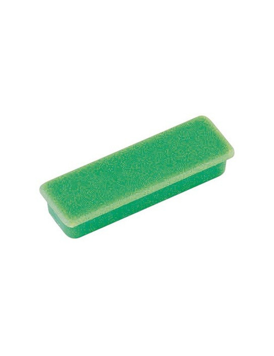 magneet Alco 13x40mm doos a 10 stuks donkergroen