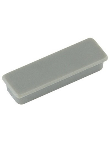 Aimant Alco 13x40mm gris 10pièces