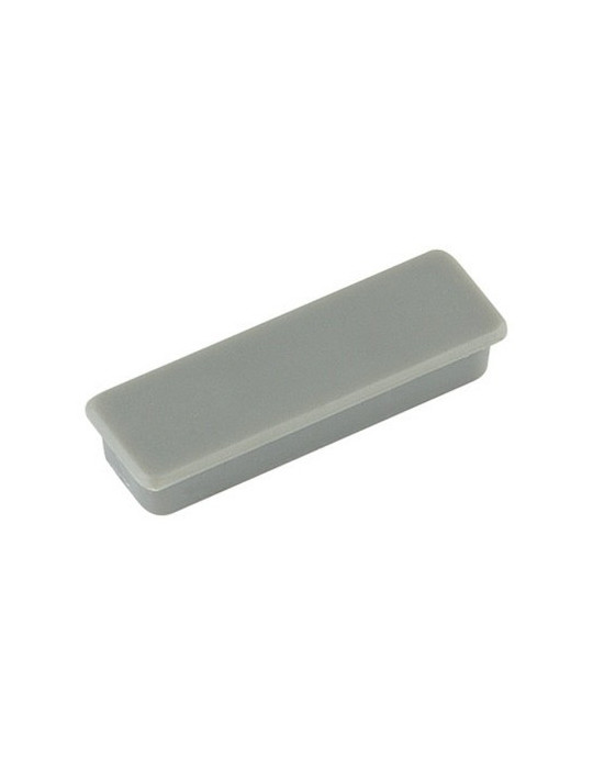 magneet Alco 13x40mm doos a 10 stuks grijs