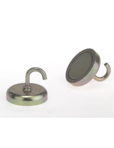 magneet Alco 47mm haak trekkracht 15 kp metaal