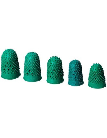 telvinger nr.4 Alco groen rubber 20mm 10 stuks in doos