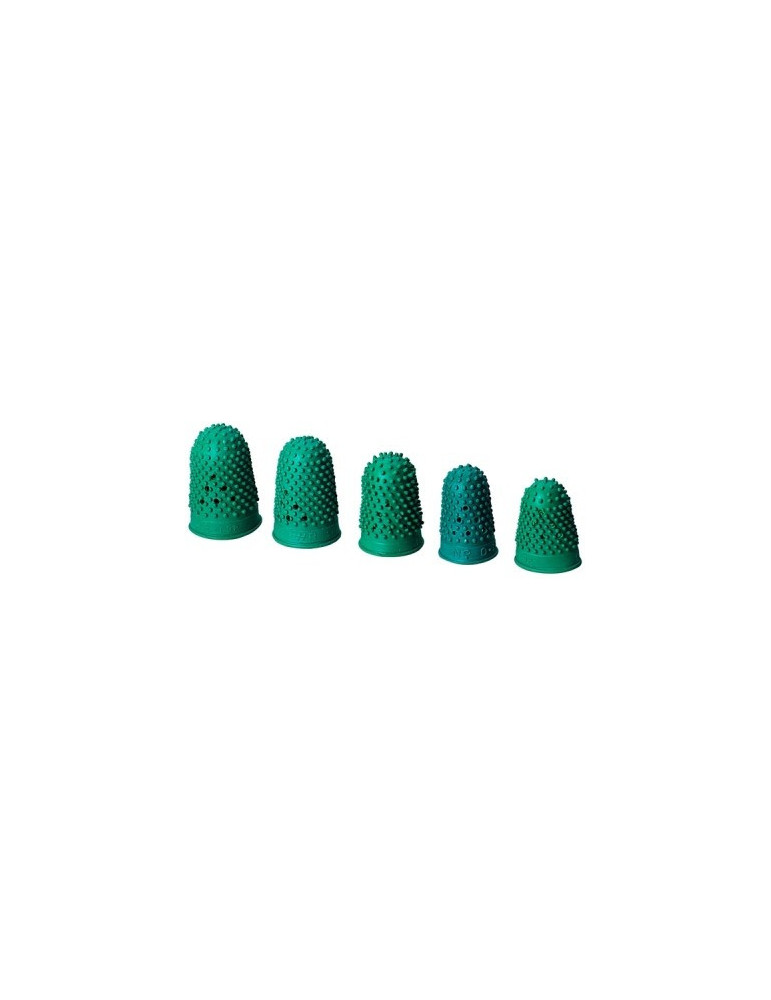 telvinger nr.4 Alco groen rubber 20mm 10 stuks in doos