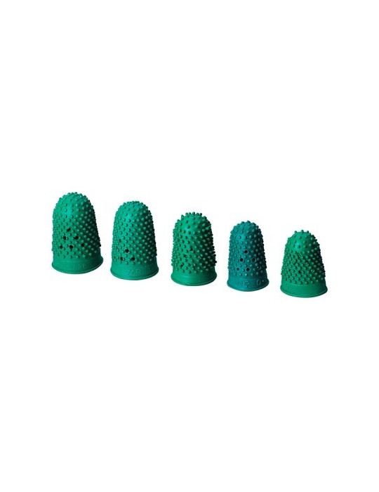 telvinger nr.4 Alco groen rubber 20mm 10 stuks in doos