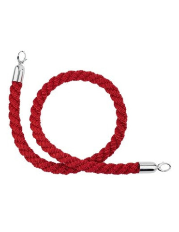 afzetkoord Alco voor afzetpaal koord rood rond 3cm L 150cm