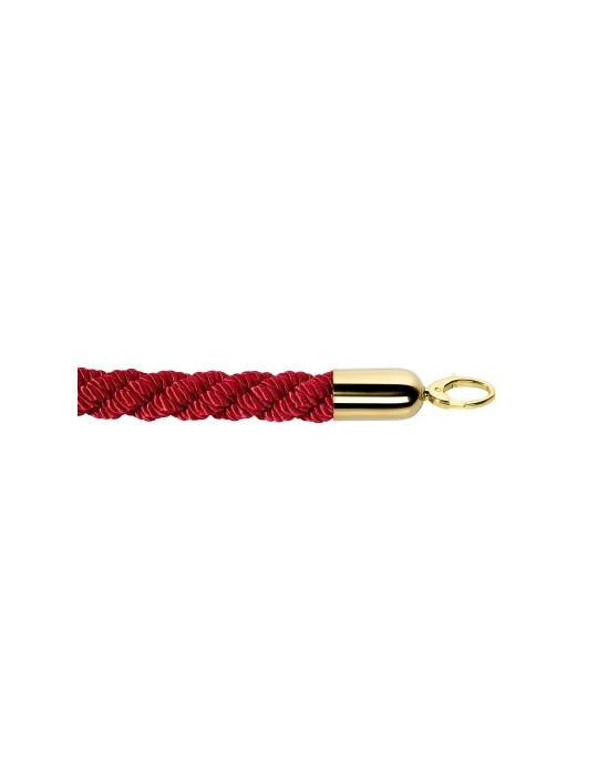Corde de délimitation Alco rouge ronde, 3 cm. L 150cm