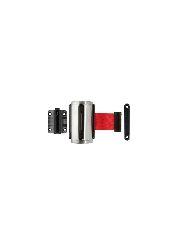 Ruban de délimitation Alco support mural, inox mat