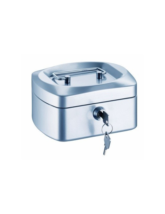 Coffret de caisse Alco 155x120x80mm argenté