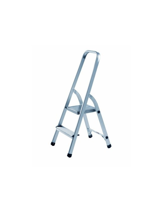 trapladder Alco aluminium inklapbaar 2 treden, platform
