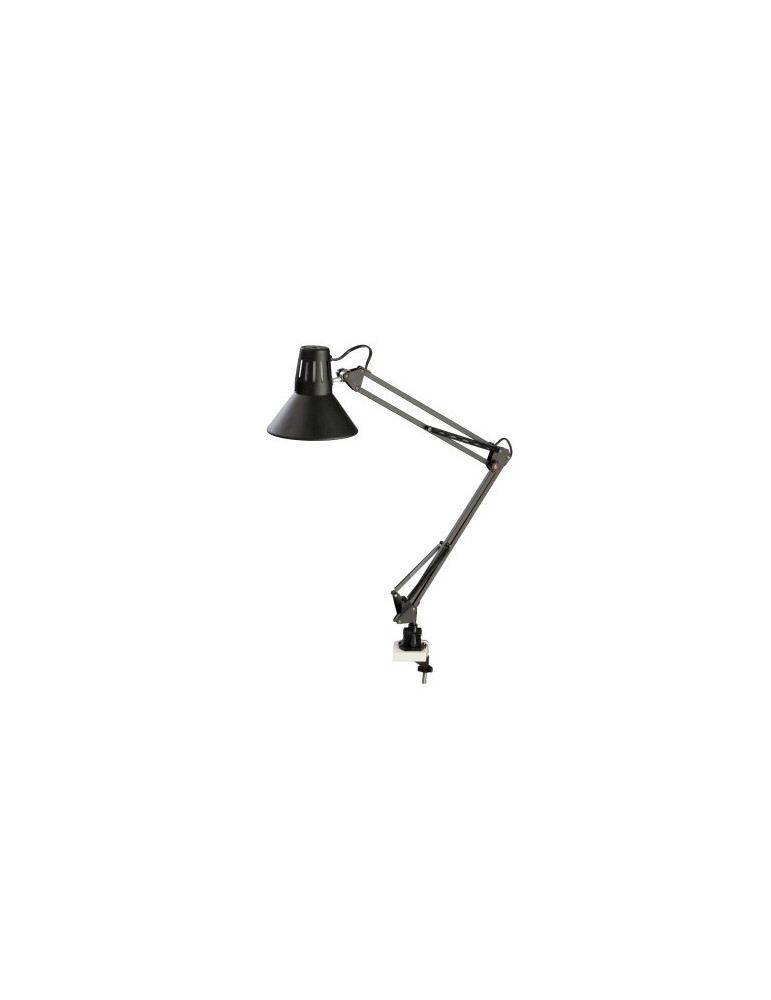 bureaulamp Alco E27, 230V, 60W, zwart