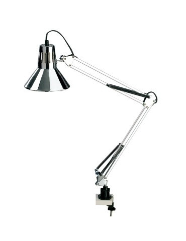 bureaulamp Alco E27, 230V, 60W, chroom