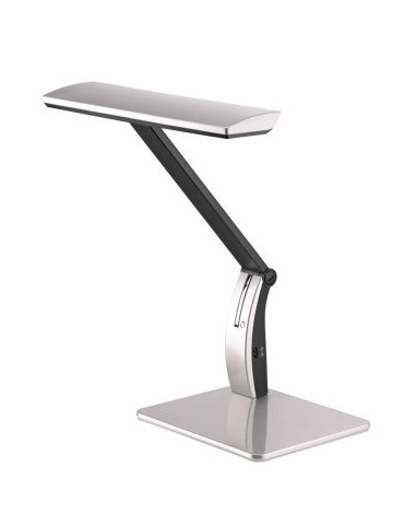 bureaulamp Alco zilver/zwart LED 230V 8W 35cm