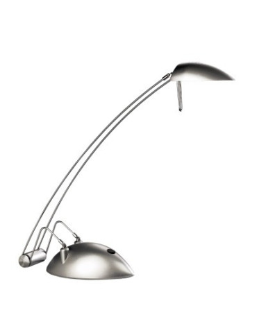Lampe de bureau Alcoo argente 35Q 230V