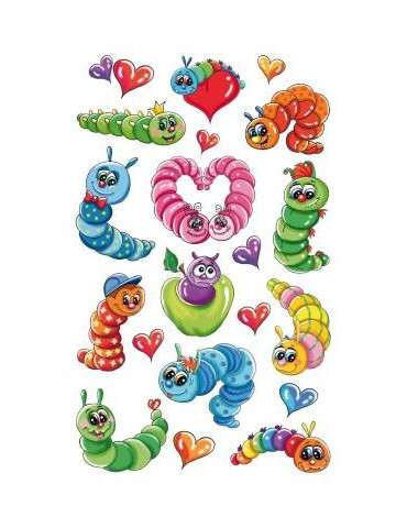 3D stickers Z-Design Kids rupsen