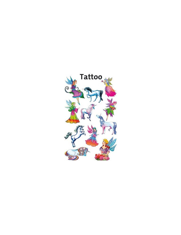 tattoo etiket Z-design Kids pakje a 1 vel elfjes