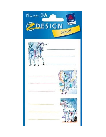 boeketiket Z-design School pakje a 3 vel éénhoorn
