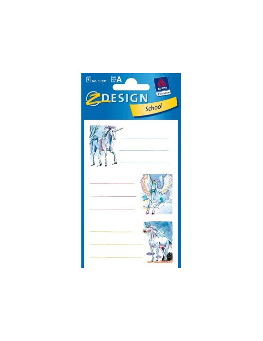 boeketiket Z-design School pakje a 3 vel éénhoorn