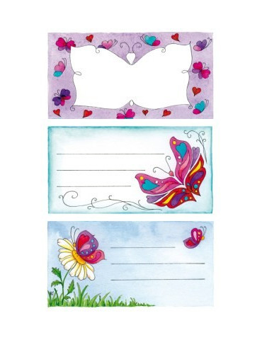 boeketiket Z-design School pakje a 2 vel vlinders