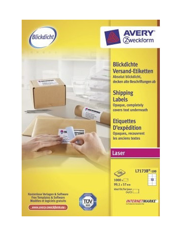 Etiquettes adresses Faciles à décoller 99,1x57mm