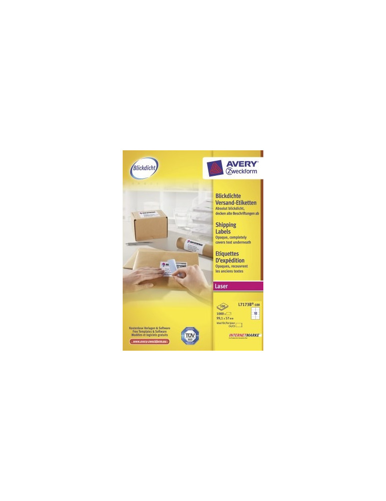 Etiquettes adresses Faciles à décoller 99,1x57mm