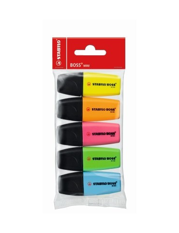 STABILO® BOSS® MINI pop 5 pcs