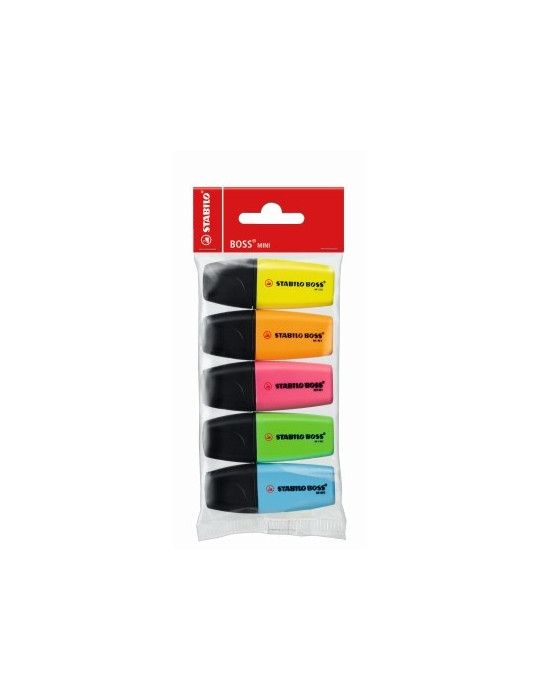 STABILO® BOSS® MINI pop 5 pcs