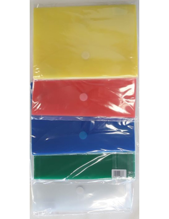 ENVELOPPE PP A5 AVEC SCRATSH ASSORTIE