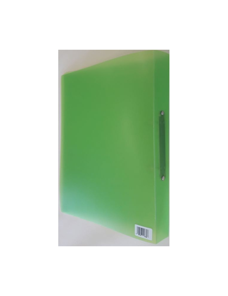 CLASSEUR 2 ANNEAUX 30MM A4+ en PP SIROCCO TRANSLUCIDE