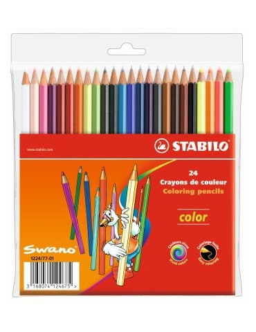 CRAY COLOR ETUI PLAST.24