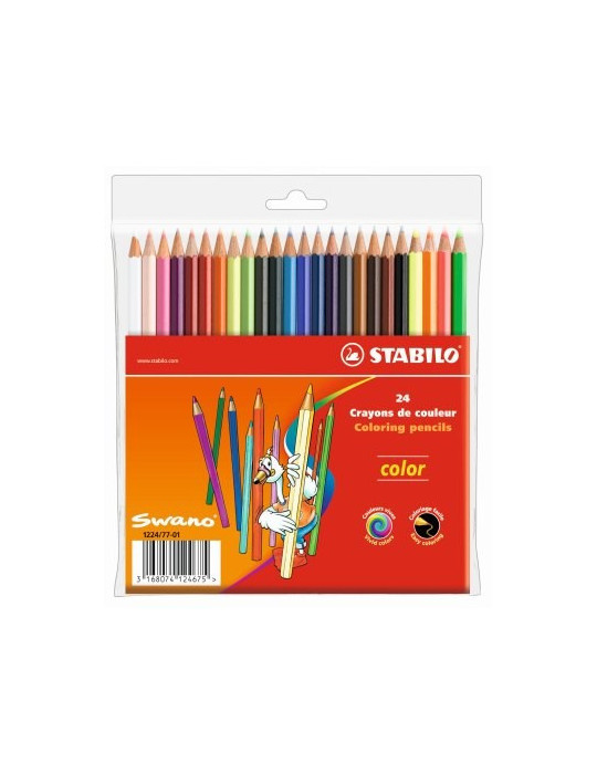 CRAY COLOR ETUI PLAST.24