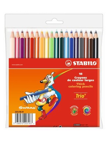 Trio thick cardboard wallet 18 pcs