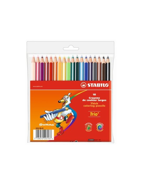 Trio thick cardboard wallet 18 pcs