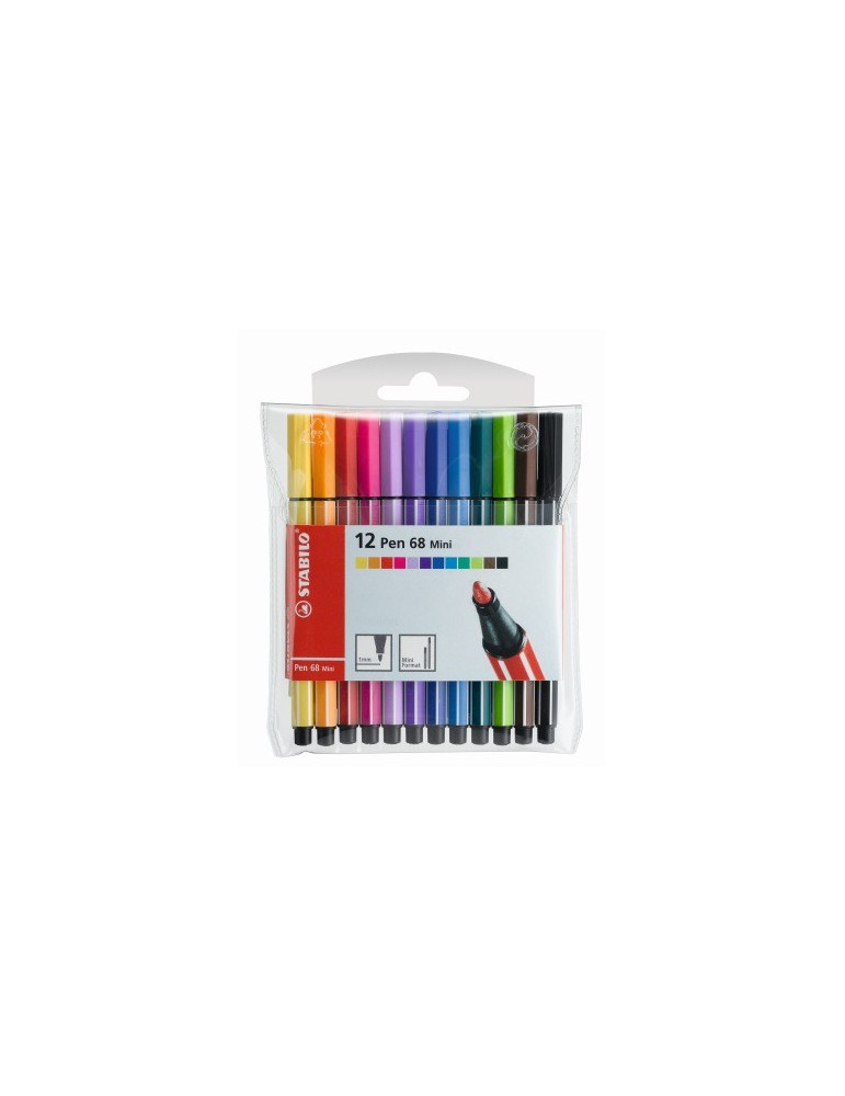 Pen 68 mini cardboard wallet 12 pcs
