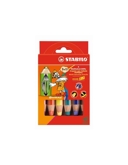 woody 3in1 cardboard wallet 6 pcs