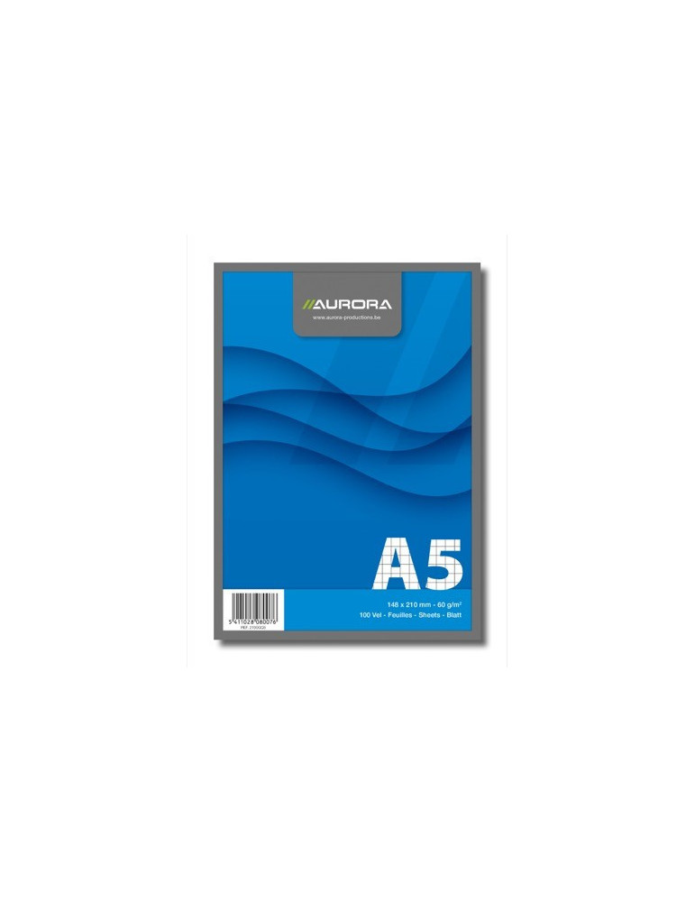 BLOC NOTES A5 100FLLS Q5X5