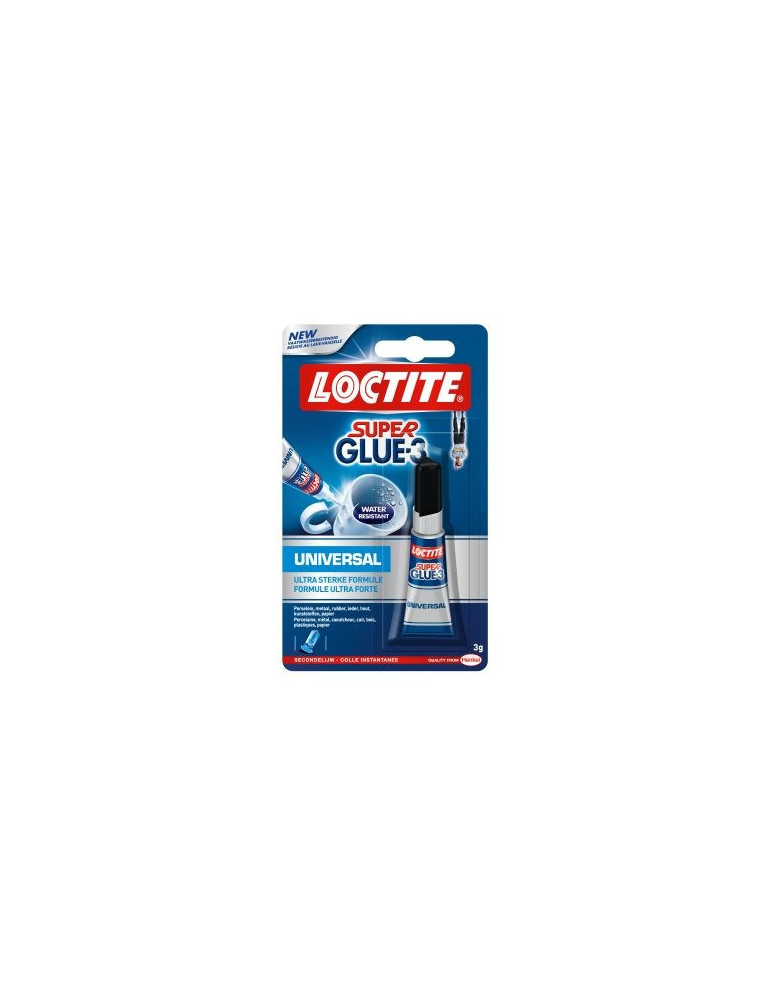 COLLE SUPER GLUE UNIVERSAL N°1 LIQUID 3gr